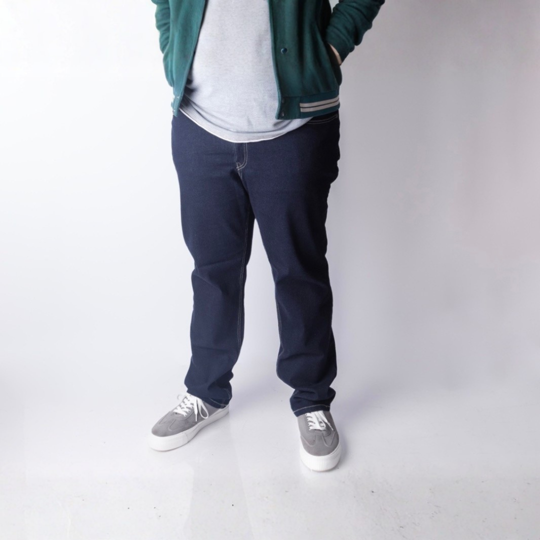 Blue special size jeans