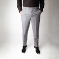 Slim fit classic pants grey